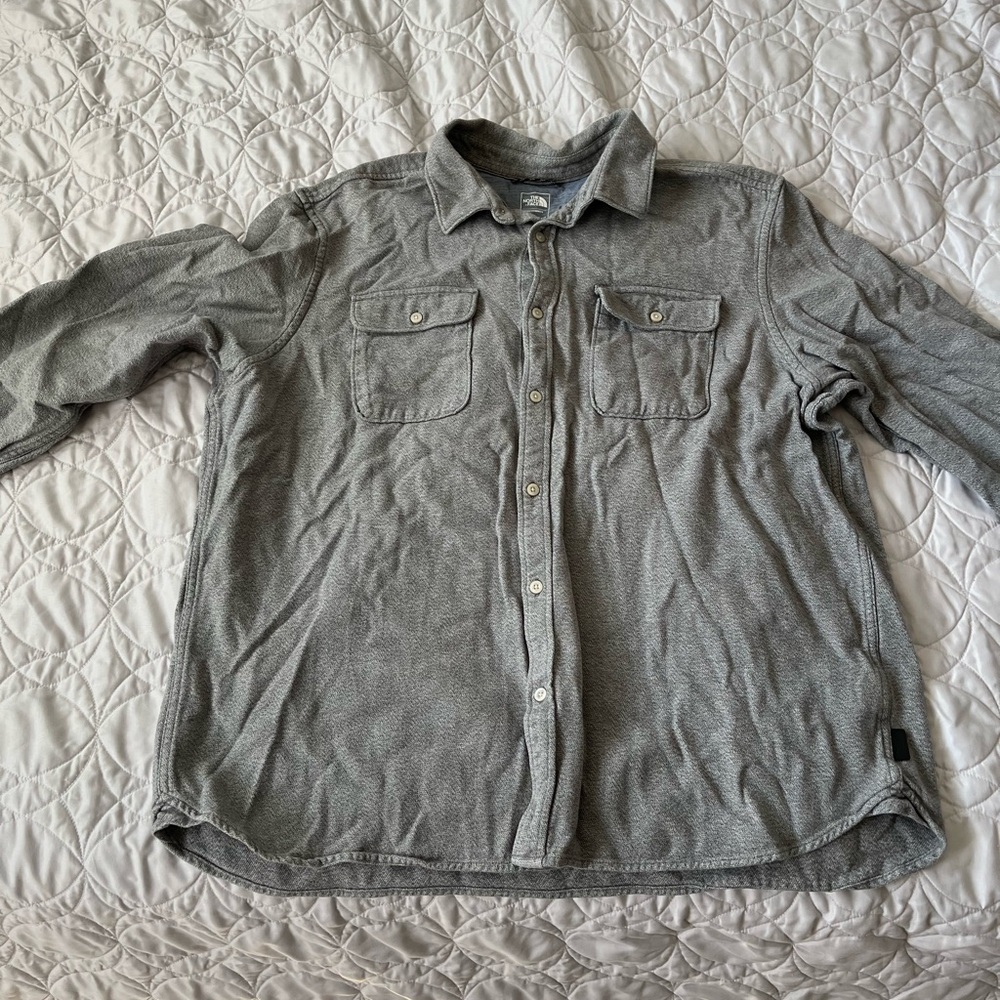 The North Face Heather Gray Shacket
